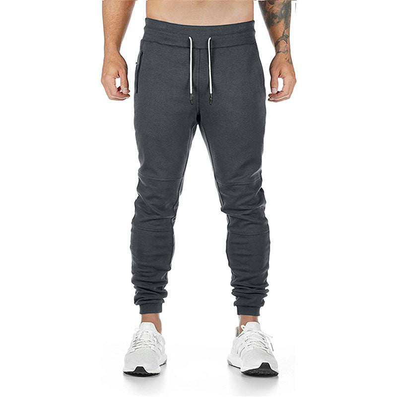 Driftwear European Style Solid Color Drawstring Track Pants